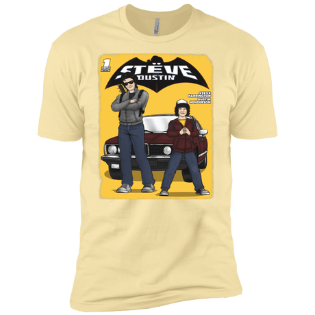 T-Shirts Banana Cream / X-Small Strange Duo Men's Premium T-Shirt