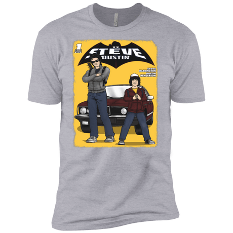 T-Shirts Heather Grey / X-Small Strange Duo Men's Premium T-Shirt