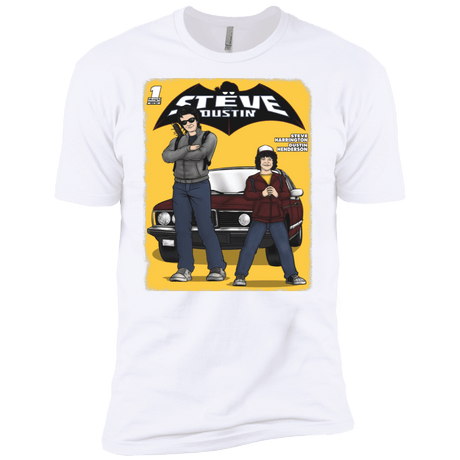 T-Shirts White / X-Small Strange Duo Men's Premium T-Shirt