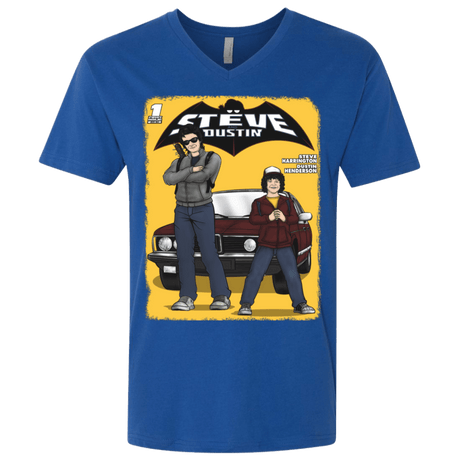 T-Shirts Royal / X-Small Strange Duo Men's Premium V-Neck