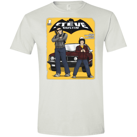 T-Shirts White / X-Small Strange Duo Men's Semi-Fitted Softstyle