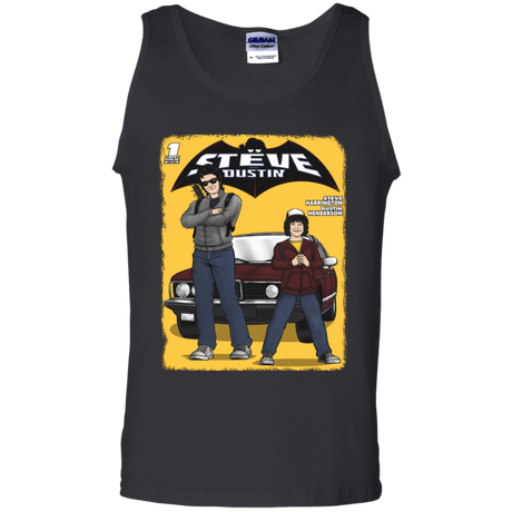 T-Shirts Black / S Strange Duo Men's Tank Top