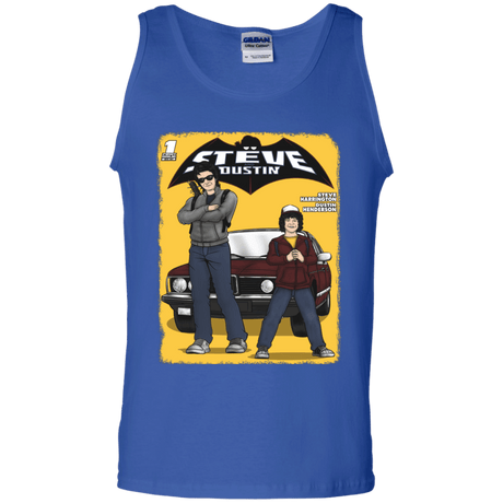 T-Shirts Royal / S Strange Duo Men's Tank Top