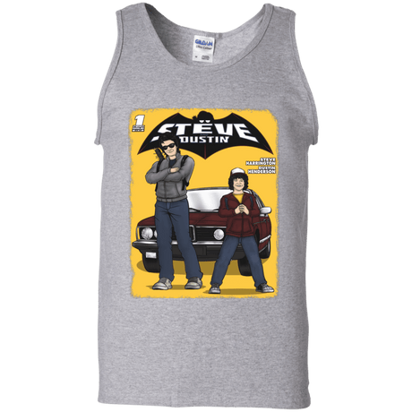 T-Shirts Sport Grey / S Strange Duo Men's Tank Top