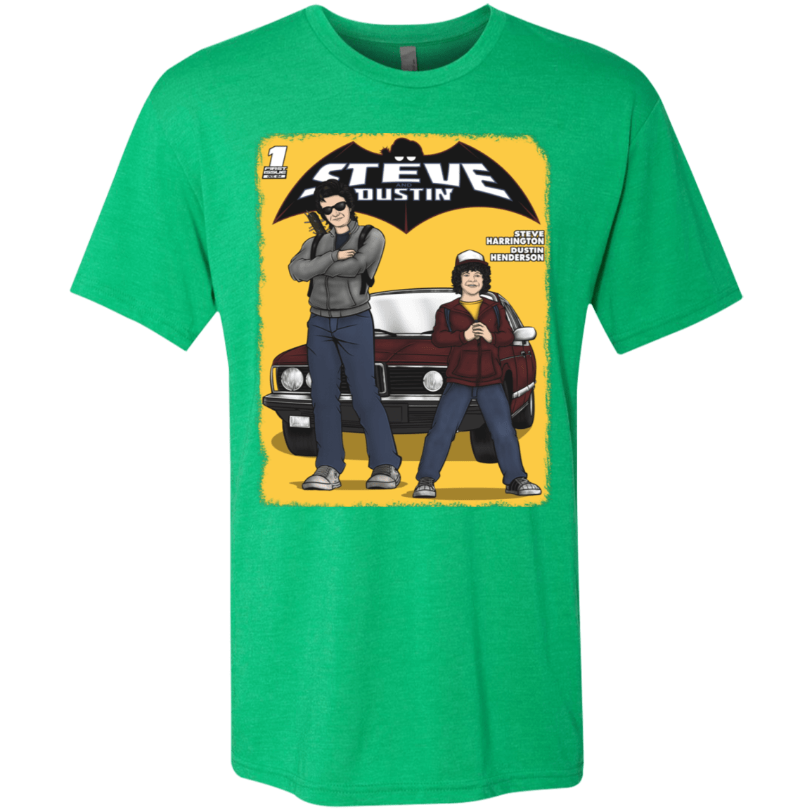 T-Shirts Envy / S Strange Duo Men's Triblend T-Shirt