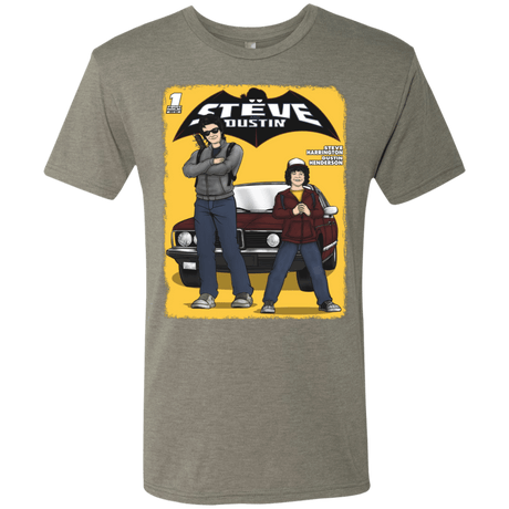 T-Shirts Venetian Grey / S Strange Duo Men's Triblend T-Shirt
