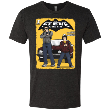 T-Shirts Vintage Black / S Strange Duo Men's Triblend T-Shirt