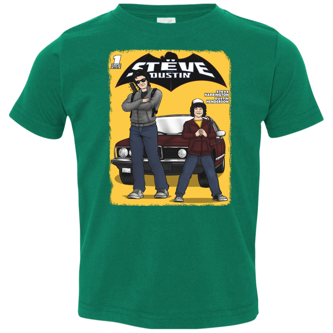 T-Shirts Kelly / 2T Strange Duo Toddler Premium T-Shirt