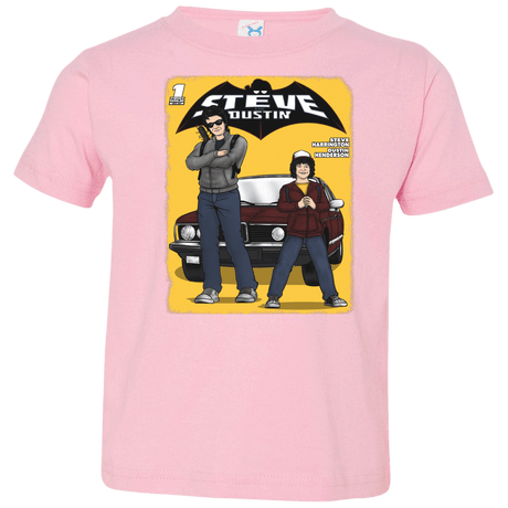 T-Shirts Pink / 2T Strange Duo Toddler Premium T-Shirt