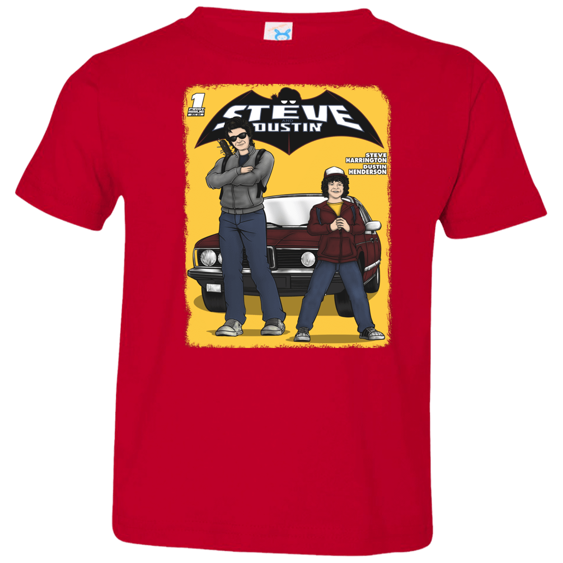 T-Shirts Red / 2T Strange Duo Toddler Premium T-Shirt