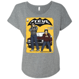T-Shirts Premium Heather / X-Small Strange Duo Triblend Dolman Sleeve