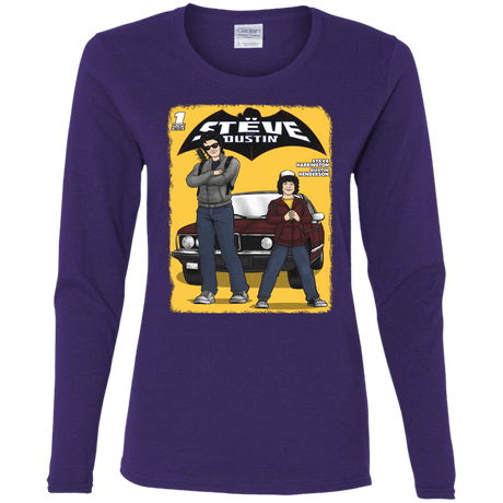 T-Shirts Purple / S Strange Duo Women's Long Sleeve T-Shirt