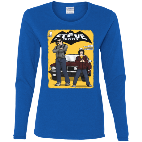 T-Shirts Royal / S Strange Duo Women's Long Sleeve T-Shirt