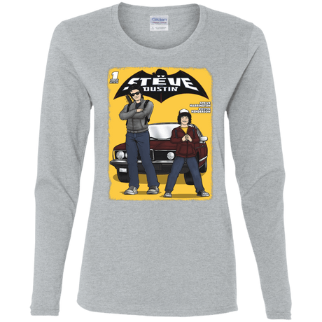 T-Shirts Sport Grey / S Strange Duo Women's Long Sleeve T-Shirt