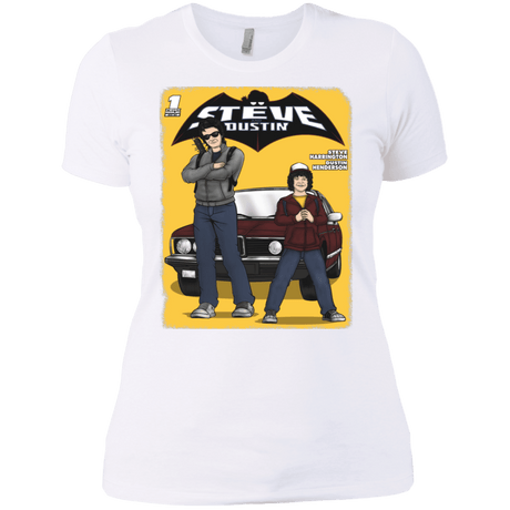 T-Shirts White / X-Small Strange Duo Women's Premium T-Shirt