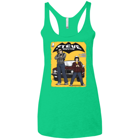 T-Shirts Envy / X-Small Strange Duo Women's Triblend Racerback Tank
