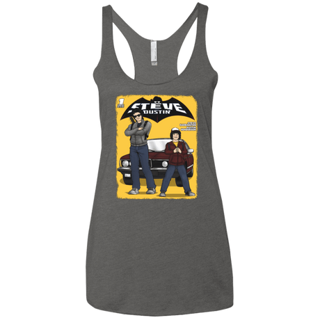 T-Shirts Premium Heather / X-Small Strange Duo Women's Triblend Racerback Tank
