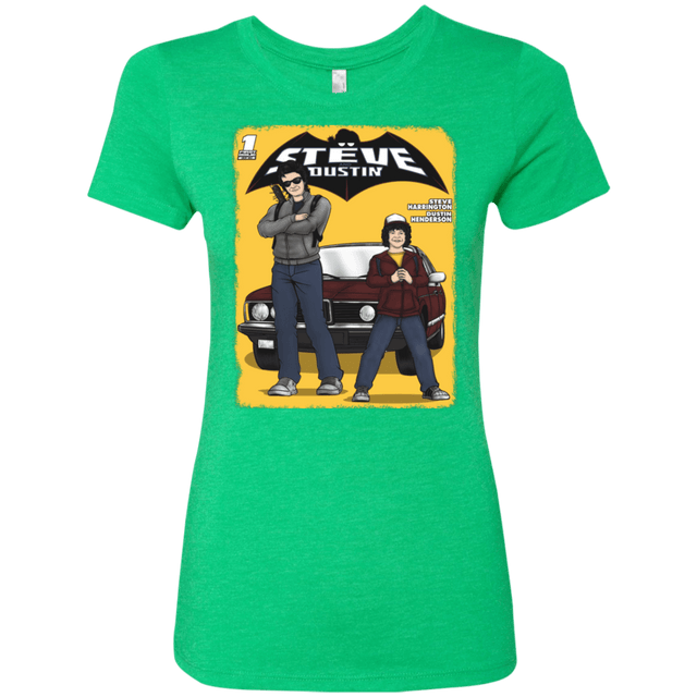T-Shirts Envy / S Strange Duo Women's Triblend T-Shirt