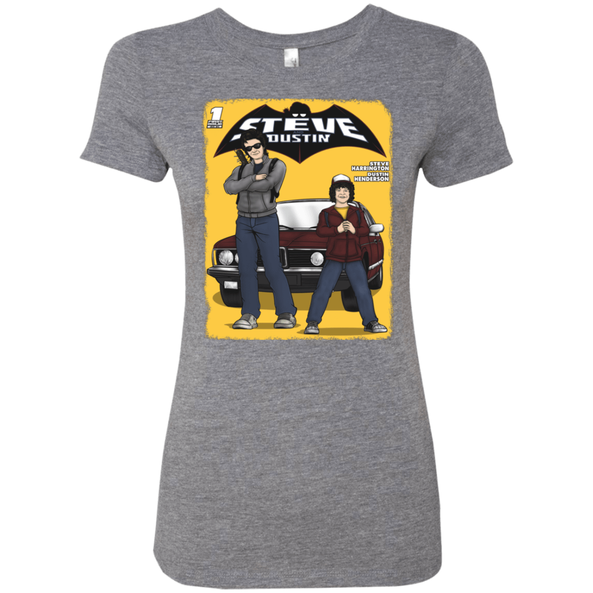 T-Shirts Premium Heather / S Strange Duo Women's Triblend T-Shirt