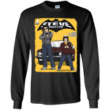 T-Shirts Black / YS Strange Duo Youth Long Sleeve T-Shirt