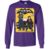 T-Shirts Purple / YS Strange Duo Youth Long Sleeve T-Shirt