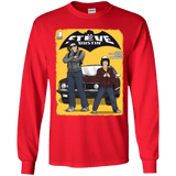 T-Shirts Red / YS Strange Duo Youth Long Sleeve T-Shirt