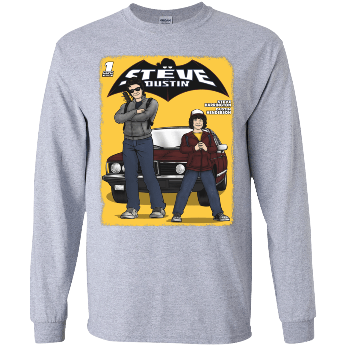 T-Shirts Sport Grey / YS Strange Duo Youth Long Sleeve T-Shirt