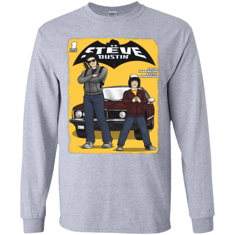 T-Shirts Sport Grey / YS Strange Duo Youth Long Sleeve T-Shirt