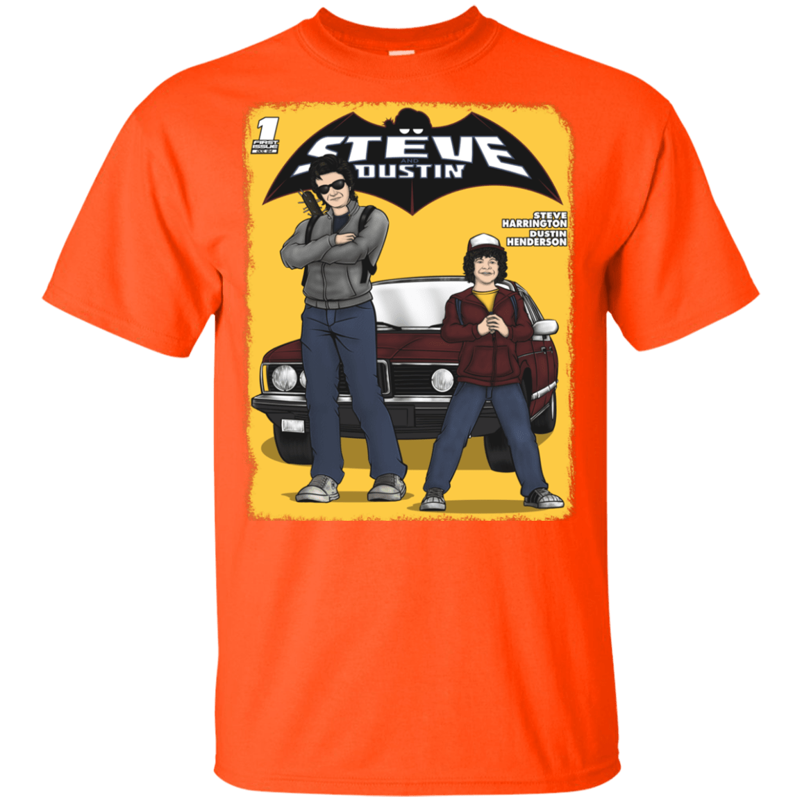 T-Shirts Orange / YXS Strange Duo Youth T-Shirt