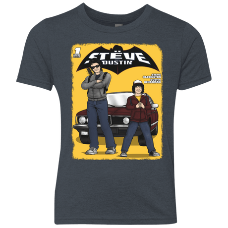 T-Shirts Vintage Navy / YXS Strange Duo Youth Triblend T-Shirt