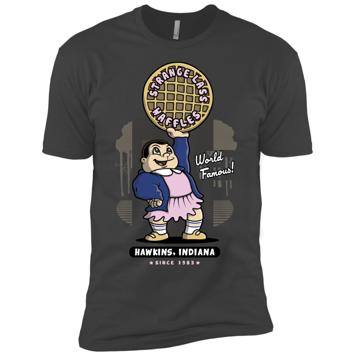 T-Shirts Heavy Metal / YXS Strange Lass Waffles Boys Premium T-Shirt