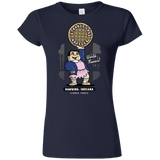 T-Shirts Navy / S Strange Lass Waffles Junior Slimmer-Fit T-Shirt