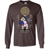 T-Shirts Dark Chocolate / S Strange Lass Waffles Men's Long Sleeve T-Shirt