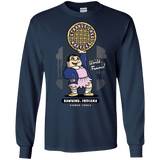 T-Shirts Navy / S Strange Lass Waffles Men's Long Sleeve T-Shirt