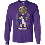 T-Shirts Purple / S Strange Lass Waffles Men's Long Sleeve T-Shirt