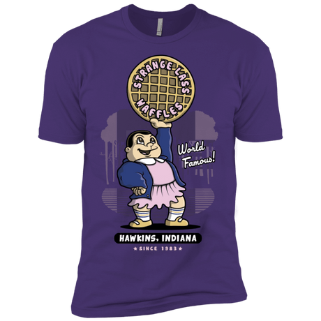 T-Shirts Purple Rush/ / X-Small Strange Lass Waffles Men's Premium T-Shirt