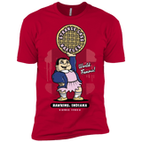 T-Shirts Red / X-Small Strange Lass Waffles Men's Premium T-Shirt