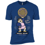 T-Shirts Royal / X-Small Strange Lass Waffles Men's Premium T-Shirt