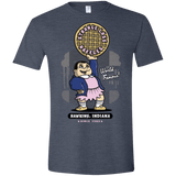 T-Shirts Heather Navy / S Strange Lass Waffles Men's Semi-Fitted Softstyle