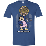 T-Shirts Heather Royal / X-Small Strange Lass Waffles Men's Semi-Fitted Softstyle