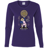 T-Shirts Purple / S Strange Lass Waffles Women's Long Sleeve T-Shirt