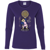 T-Shirts Purple / S Strange Lass Waffles Women's Long Sleeve T-Shirt