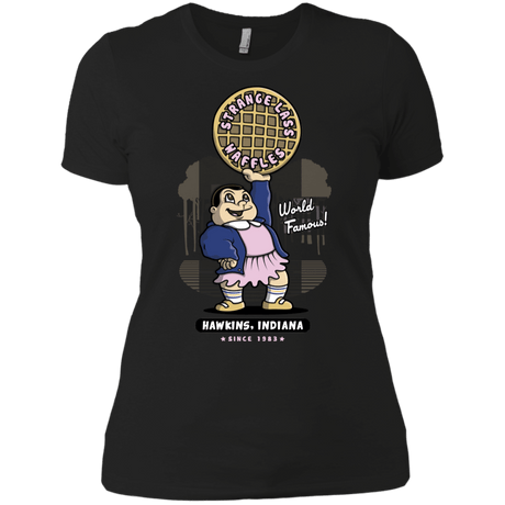 T-Shirts Black / X-Small Strange Lass Waffles Women's Premium T-Shirt