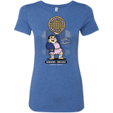 T-Shirts Vintage Royal / S Strange Lass Waffles Women's Triblend T-Shirt
