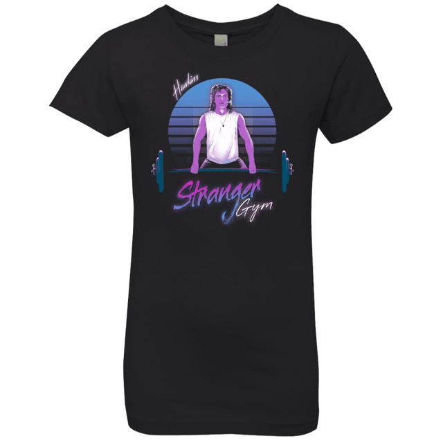 T-Shirts Black / YXS Stranger Gym Girls Premium T-Shirt