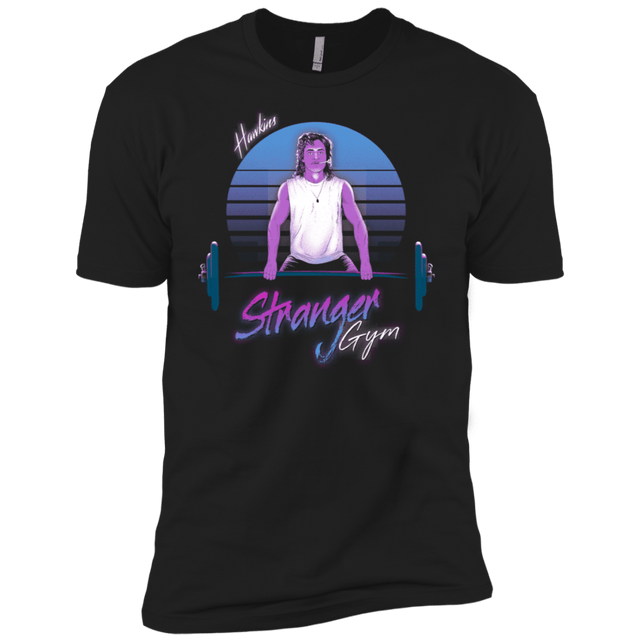 T-Shirts Black / X-Small Stranger Gym Men's Premium T-Shirt
