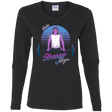T-Shirts Black / S Stranger Gym Women's Long Sleeve T-Shirt