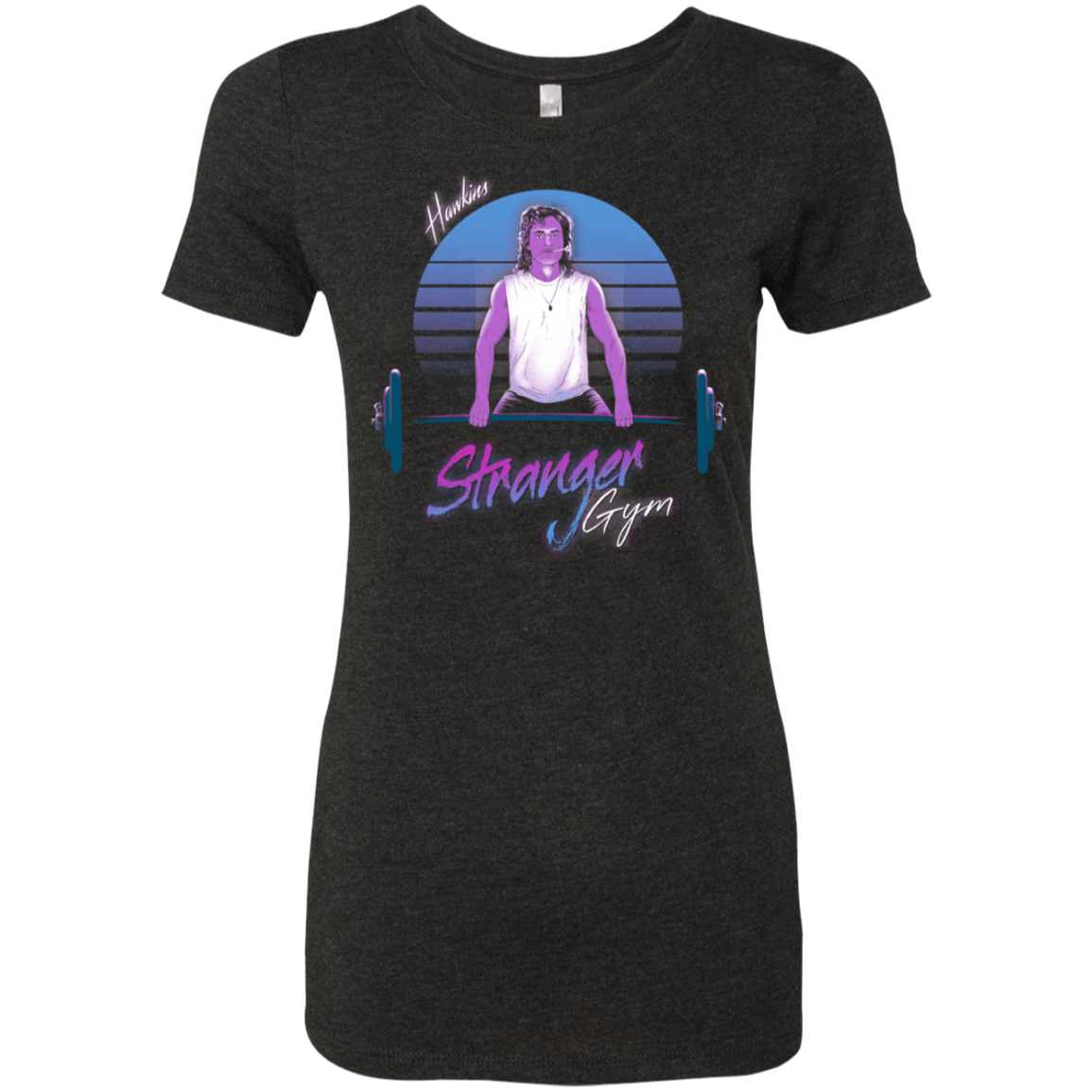 T-Shirts Vintage Black / S Stranger Gym Women's Triblend T-Shirt