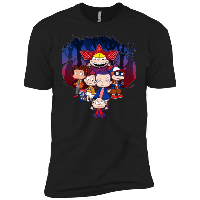 T-Shirts Black / YXS Stranger Rugs Boys Premium T-Shirt