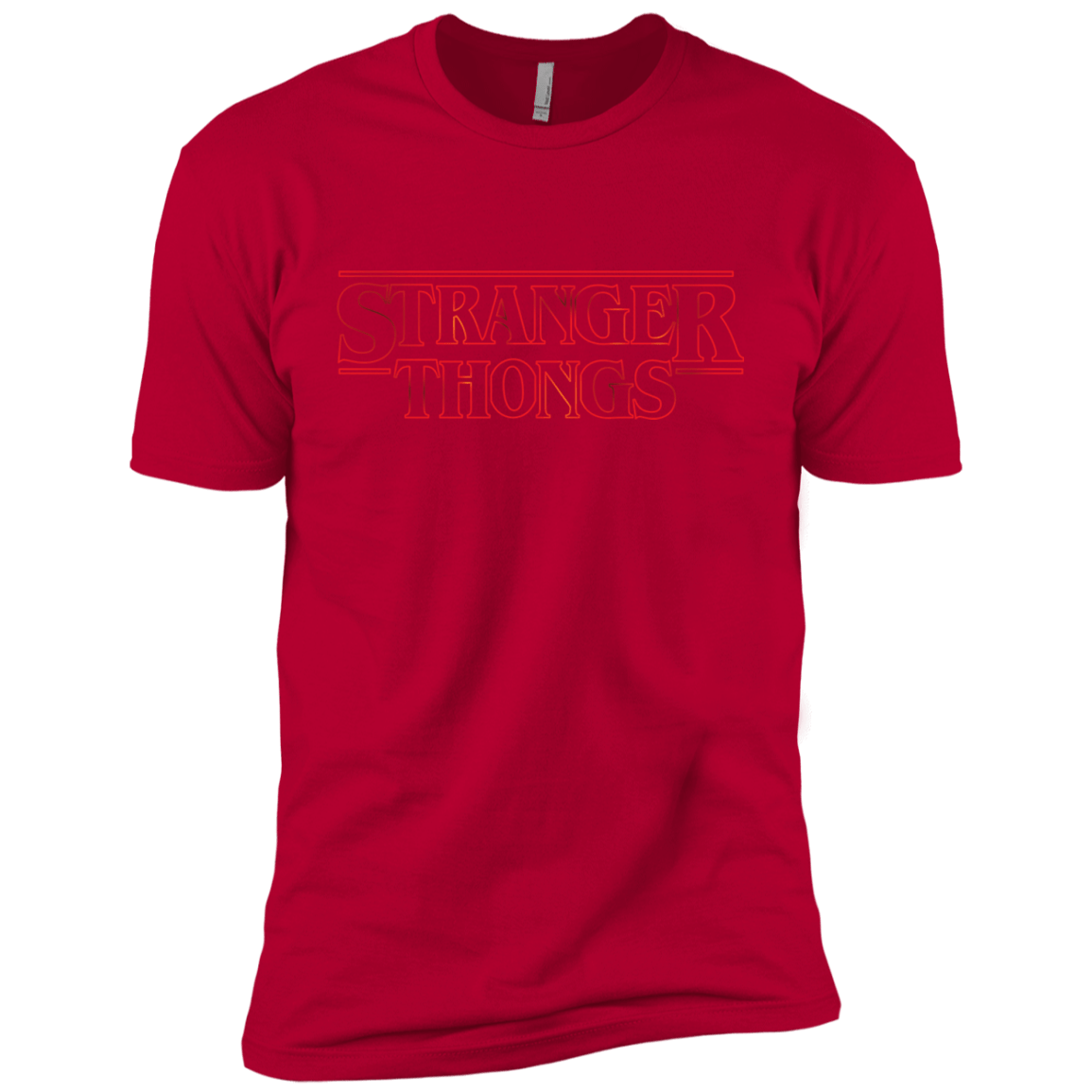 T-Shirts Red / YXS Stranger Thongs Boys Premium T-Shirt